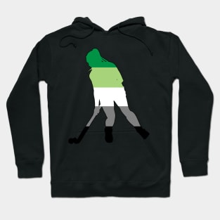 Field Hockey: Aromantic Pride Hoodie